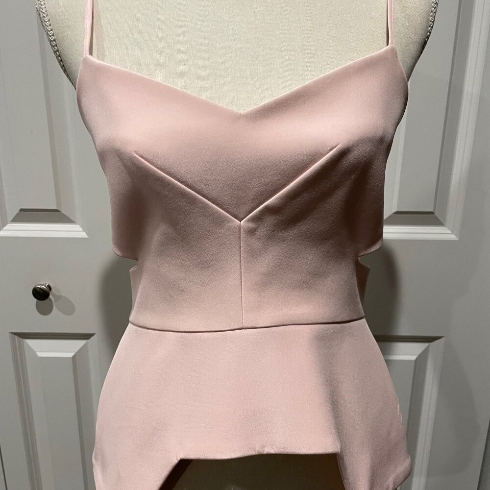 Nicholas Soft Pink Camisole With Cutouts